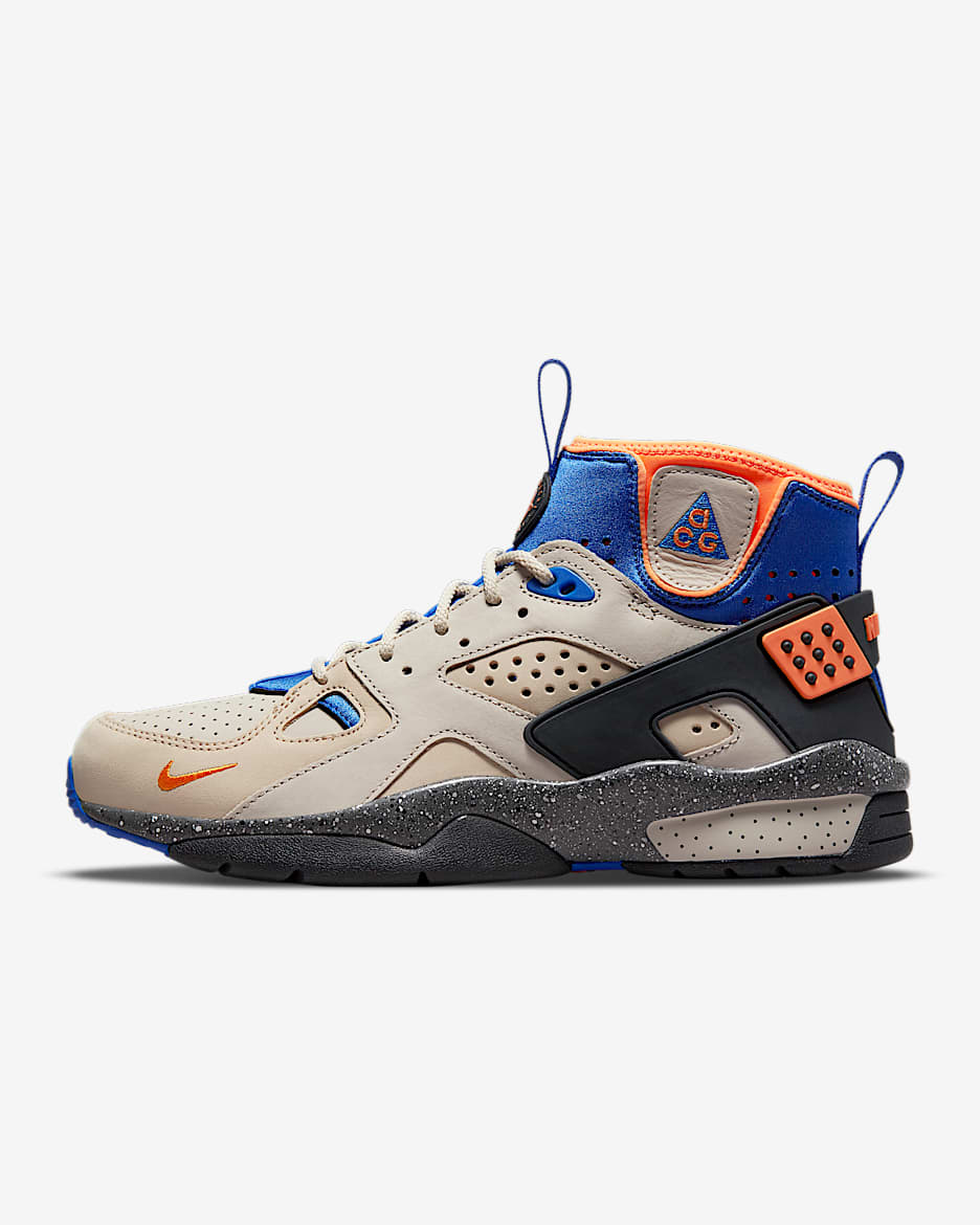 Nike ACG Air Mowabb Shoes - Birch/Hyper Royal/Rattan/Bright Mandarin
