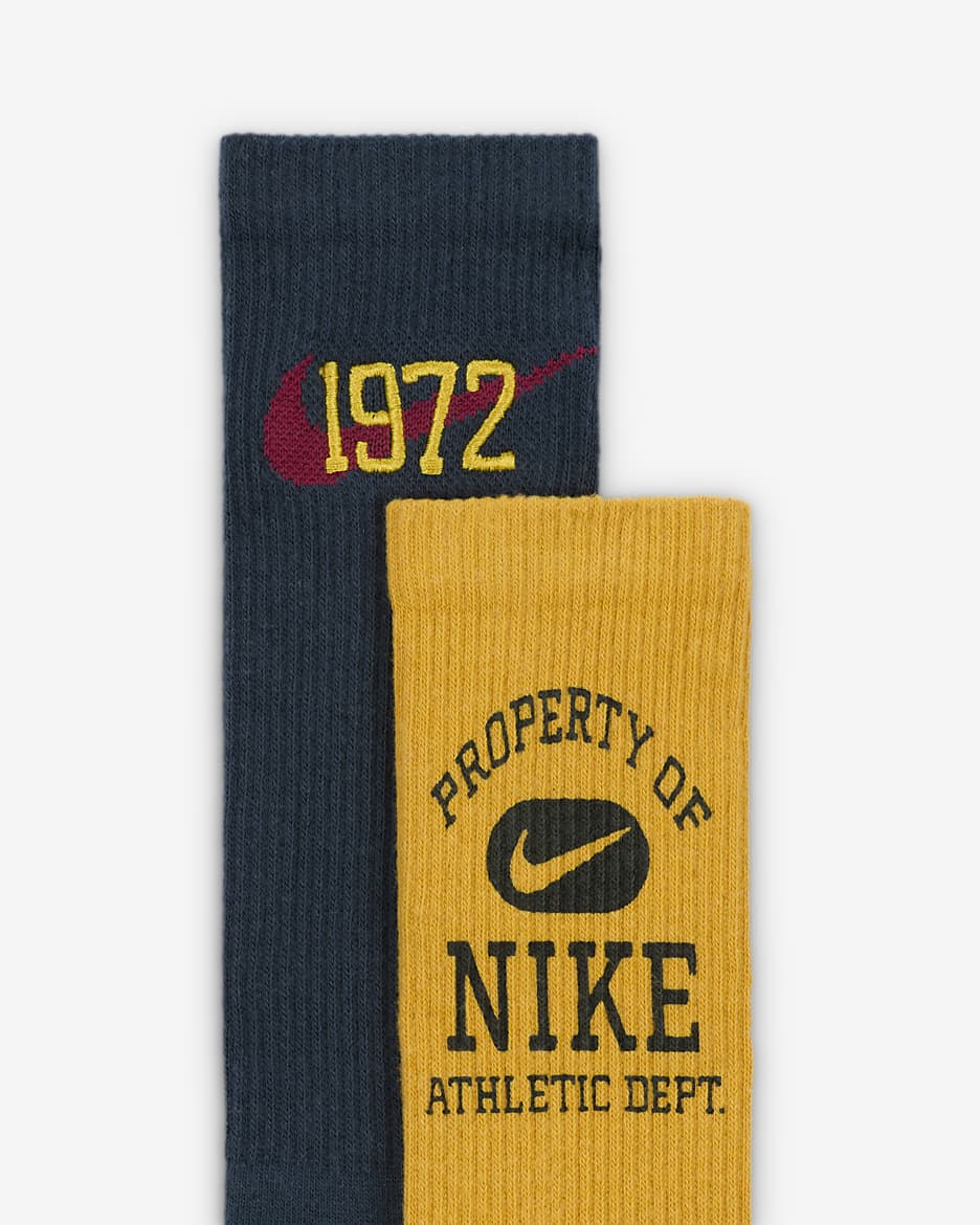 Nike Everyday Cushioned Crew Socks (3 Pairs) - Multi-Colour