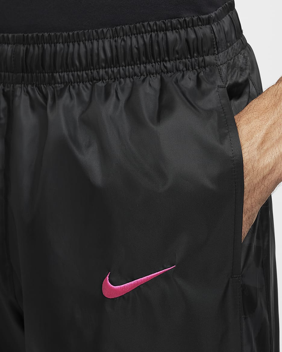 Survêtement tissé à capuche Nike Football Chelsea FC 3e tenue pour homme - Noir/Anthracite/Pink Prime