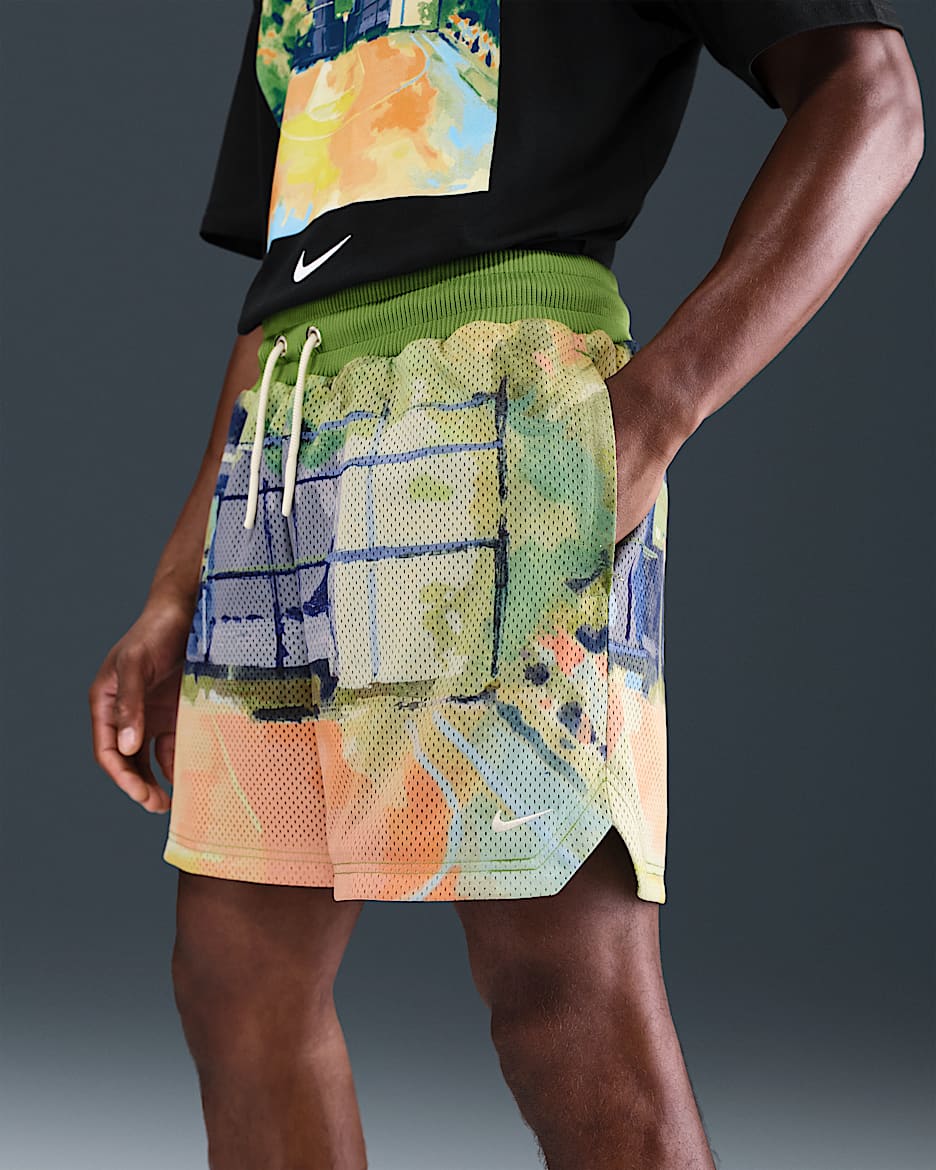 Nike Men's Dri-FIT 5" Mesh Basketball Shorts