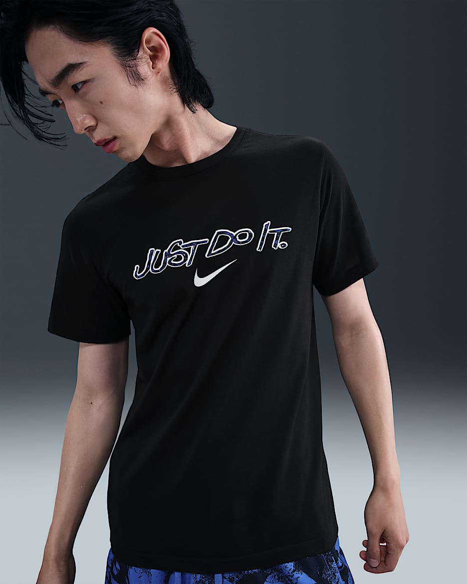 Nike Men's Dri-FIT Training T-Shirt - Black