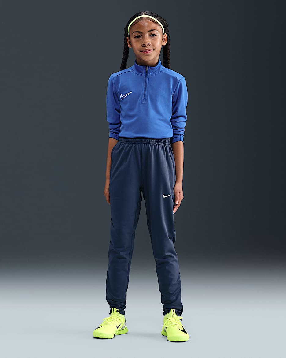 Nike Dri-FIT Strike Fußballhose für ältere Kinder - Thunder Blue/Thunder Blue/Bright Crimson/Weiß