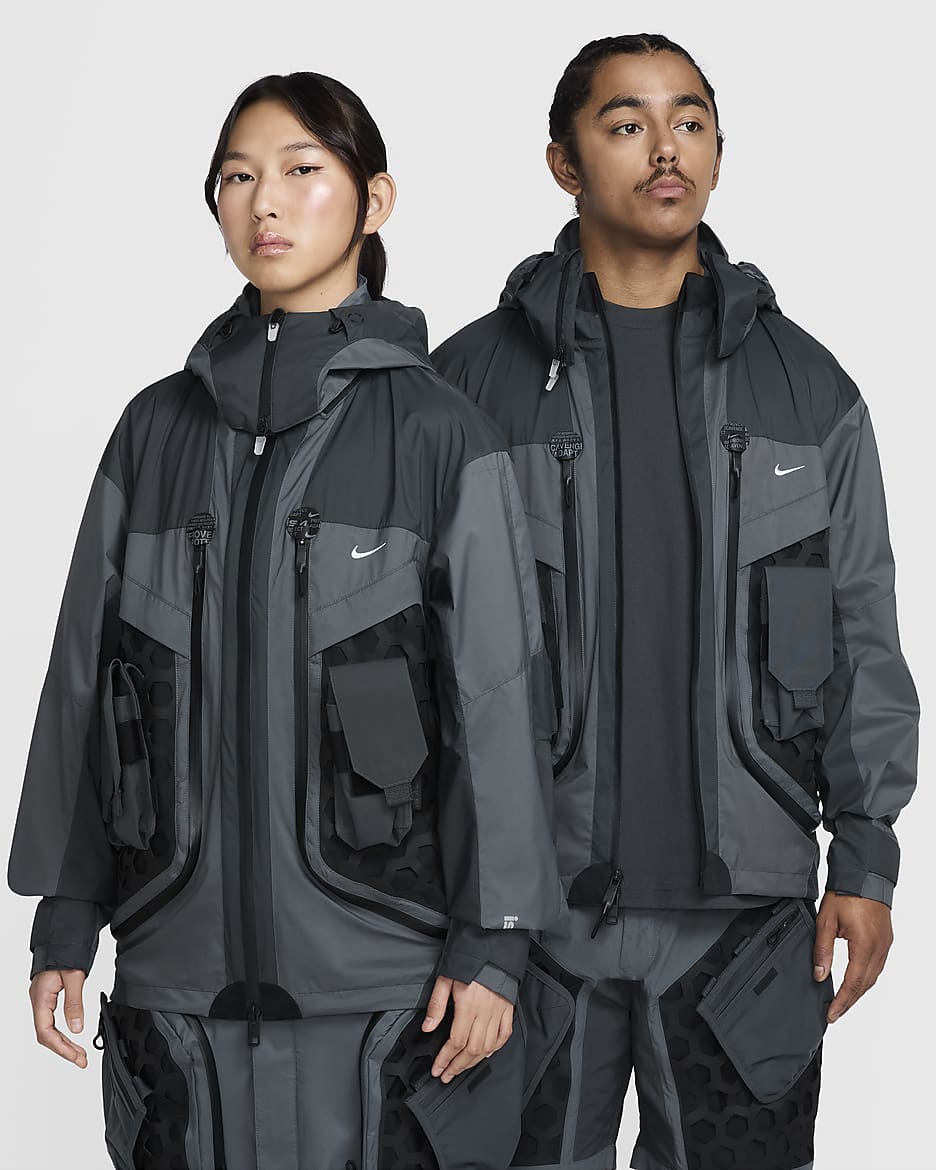 Nike ISPA Butterfly Jacket - Anthracite/Dark Grey/Black