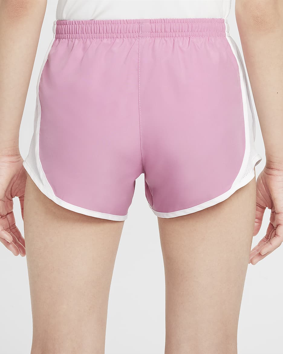 Nike Tempo Big Kids' (Girls') Dri-FIT Running Shorts - Magic Flamingo/White/White/White