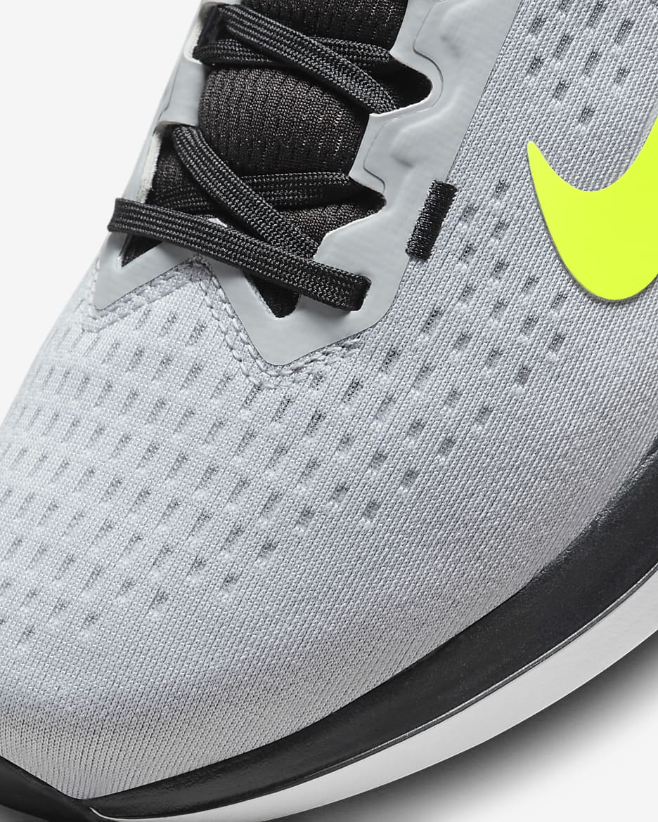 Nike Winflo 10 Men's Road Running Shoes - Wolf Grey/Smoke Grey/Black/Volt