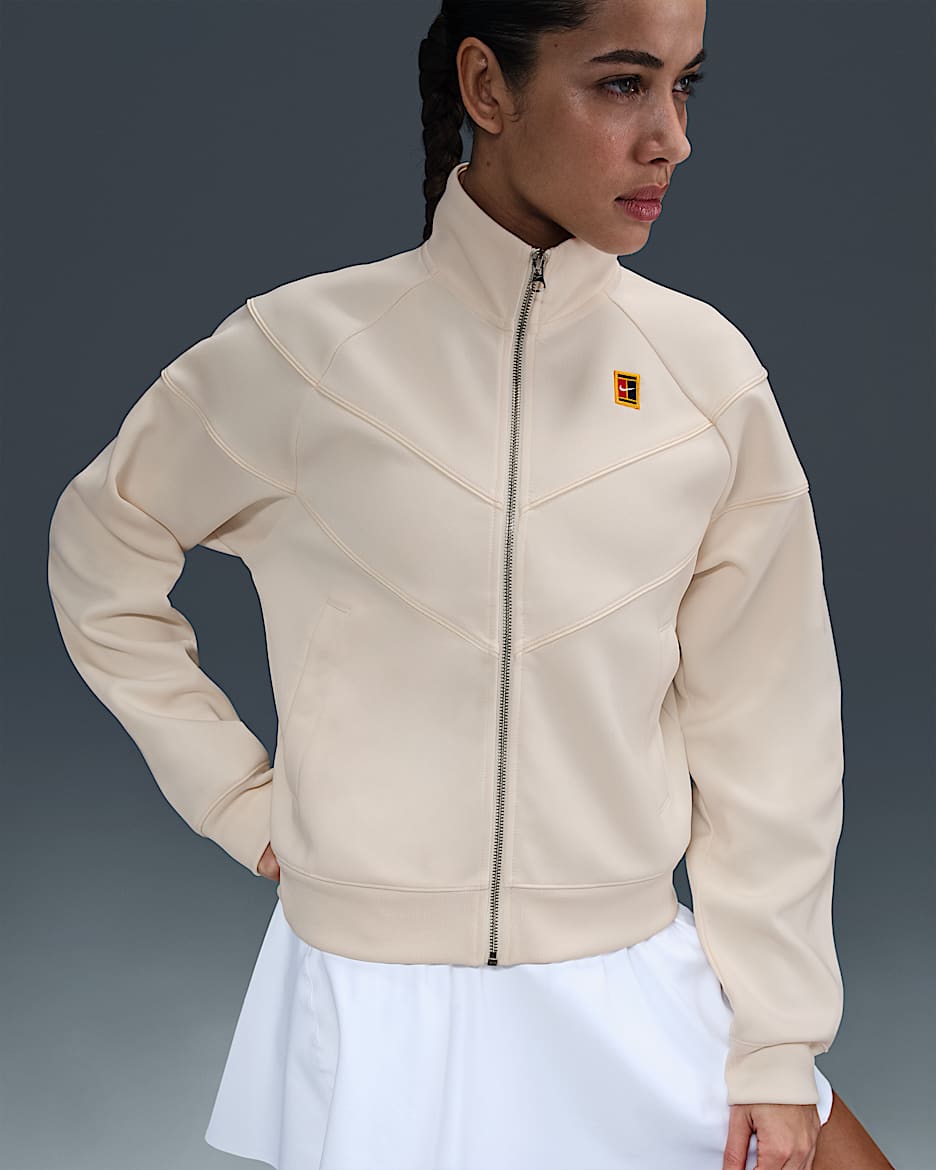 NikeCourt Heritage Windrunner Jaqueta de tennis - Dona - Pale Ivory