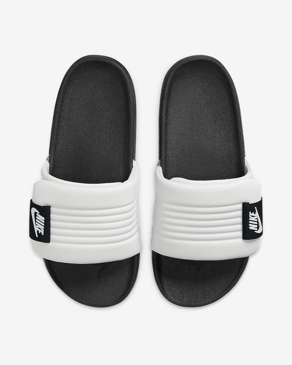 Nike Offcourt Adjust Men's Slides - Summit White/Black/Summit White