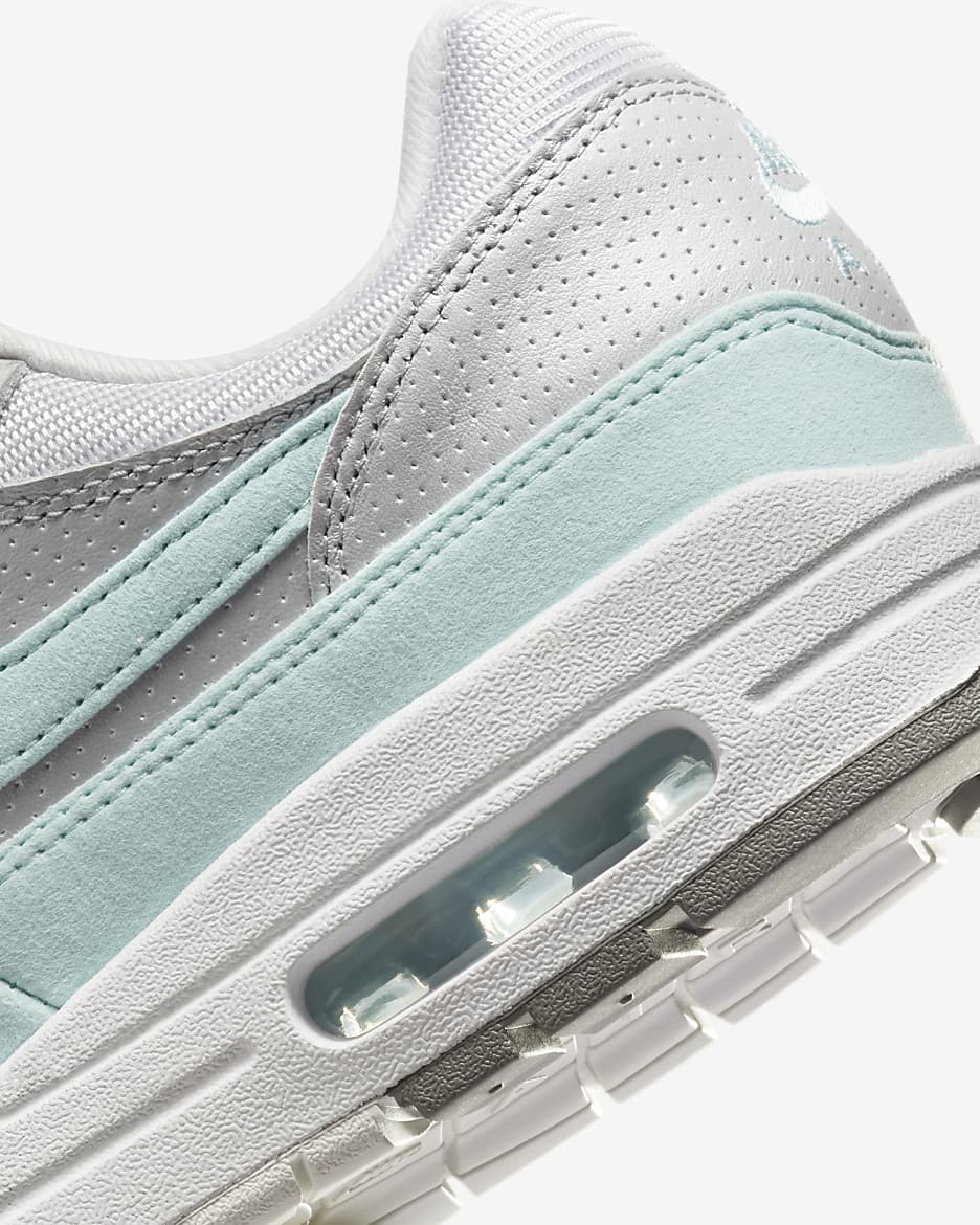 Nike Air Max 1 '87 Zapatillas - Mujer - Metallic Platinum/Flat Pewter/Summit White/Glacier Blue