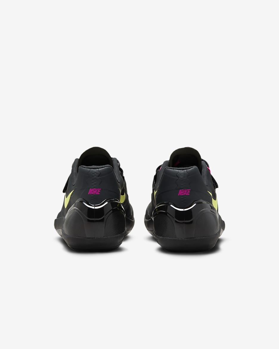 Kastsko Nike Zoom Rotational 6 Track & Field - Anthracite/Svart/Light Lemon Twist/Fierce Pink