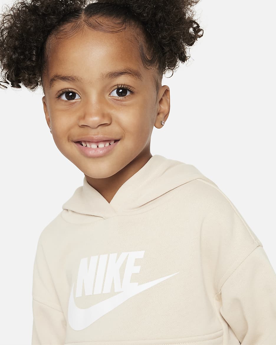 Nike Sportswear Club Fleece Pullover Toddler Hoodie - Sanddrift