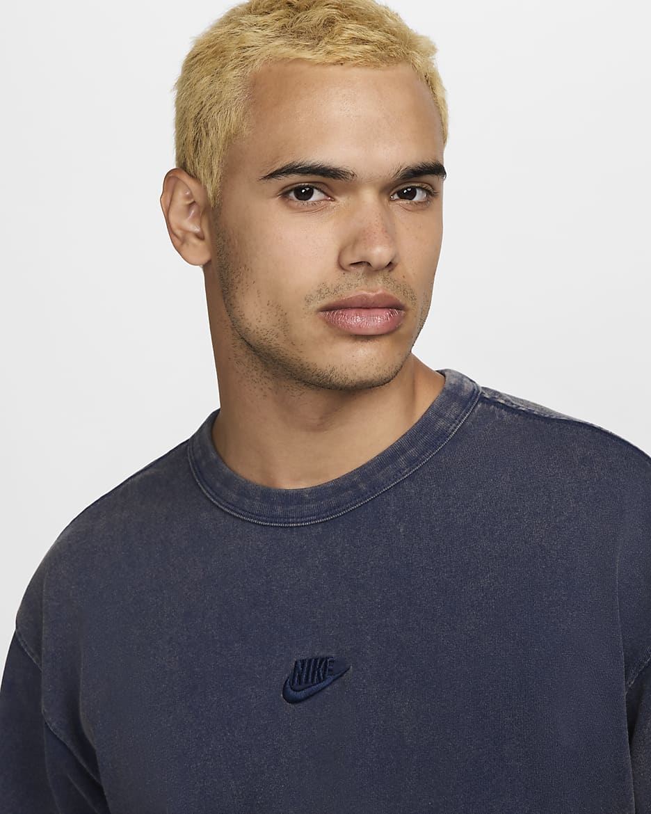 Nike Sportswear Premium Essentials Men's T-Shirt - Midnight Navy