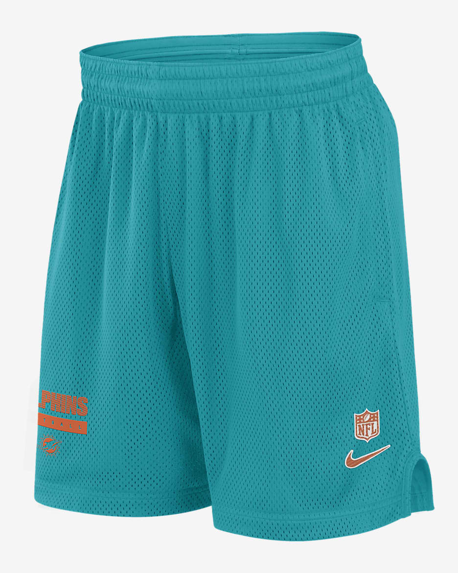 Miami Dolphins Sideline Men's Nike Dri-FIT NFL Shorts - Teal