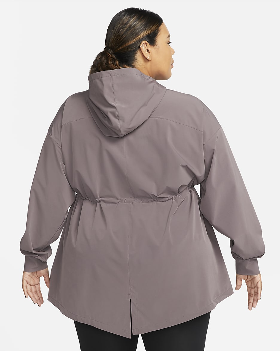 Nike Dri-FIT Bliss Luxe Women's Anorak Jacket (Plus Size)