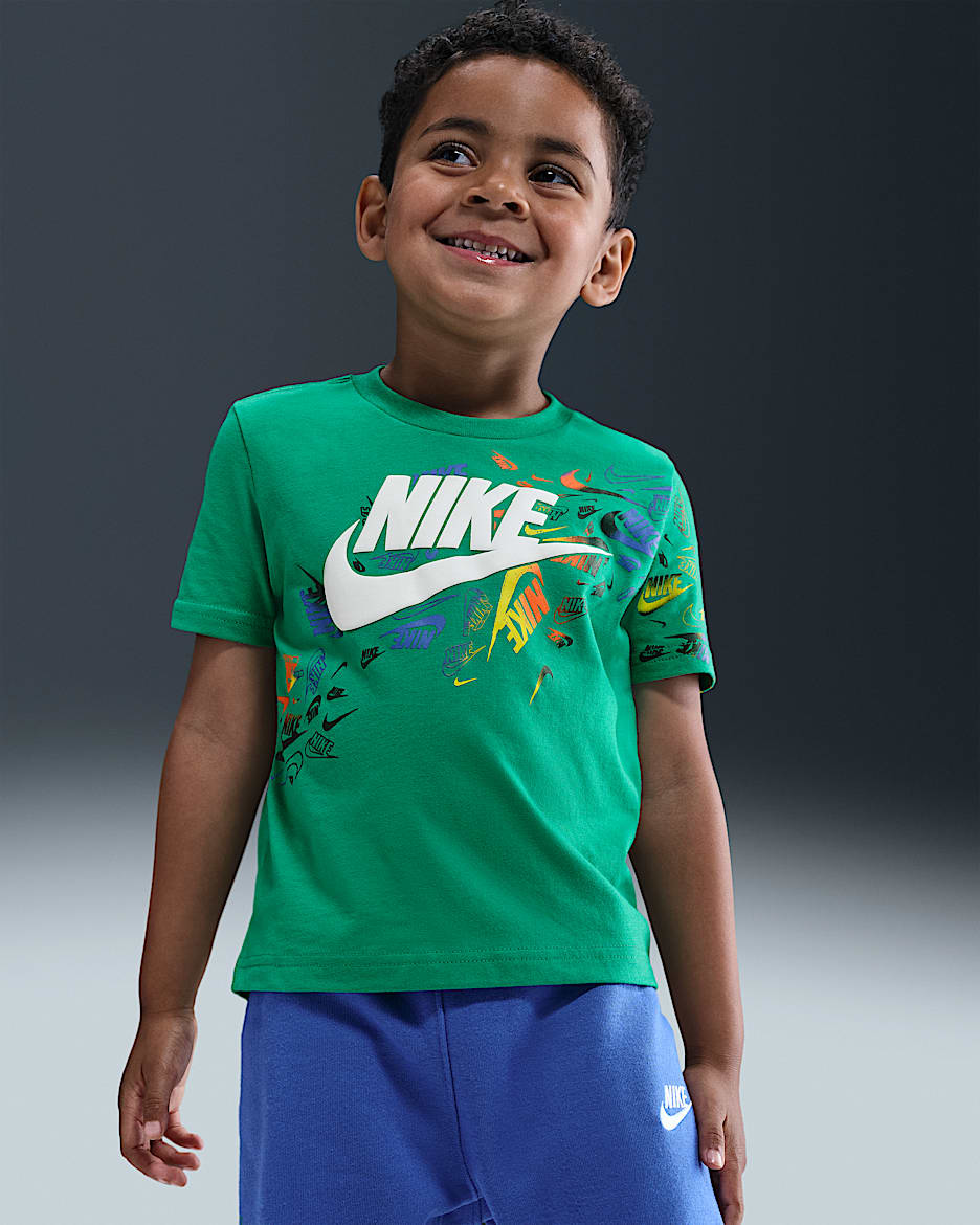 Playera infantil Nike Club Revealed - Verde estadio