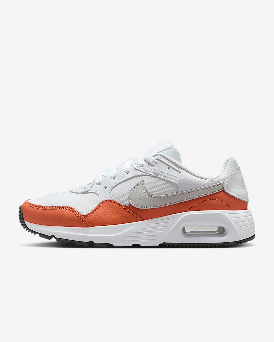Nike Air Max SC-sko til kvinder - hvid/Healing Orange/sort/Photon Dust