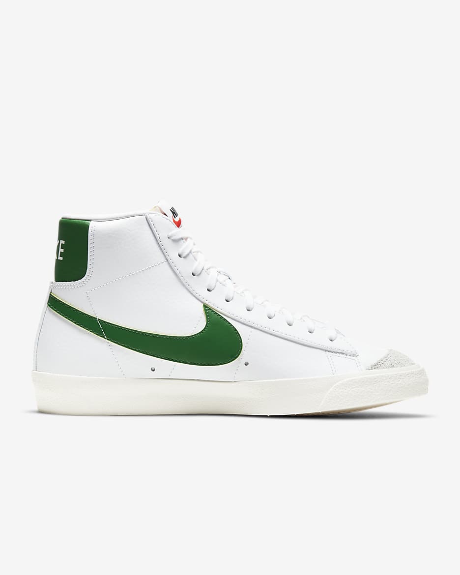 Nike Blazer Mid '77 Vintage Men's Shoes - White/Sail/Black/Pine Green