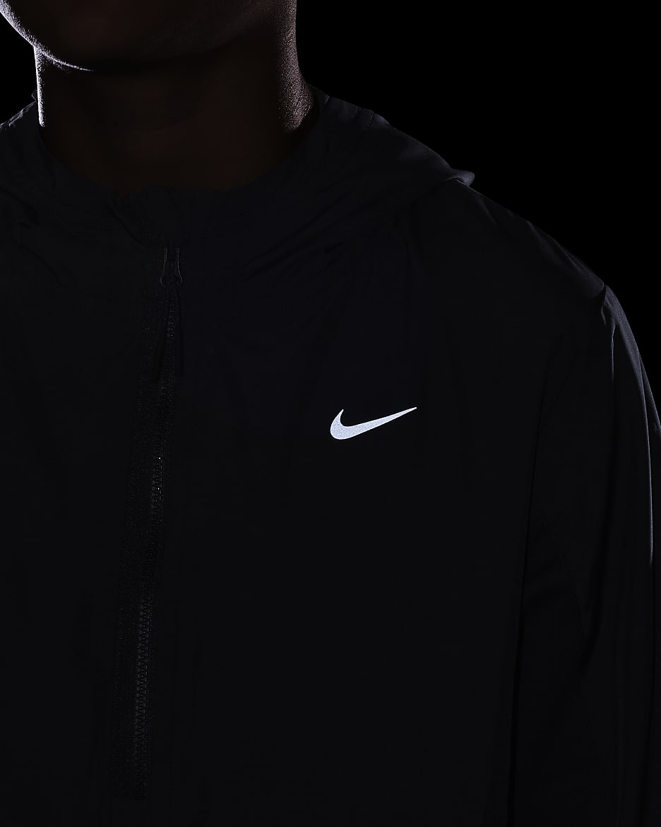 Nike Sportswear City Utility EasyOn Older Kids' Half-Zip Fleece Hoodie - Black/Black