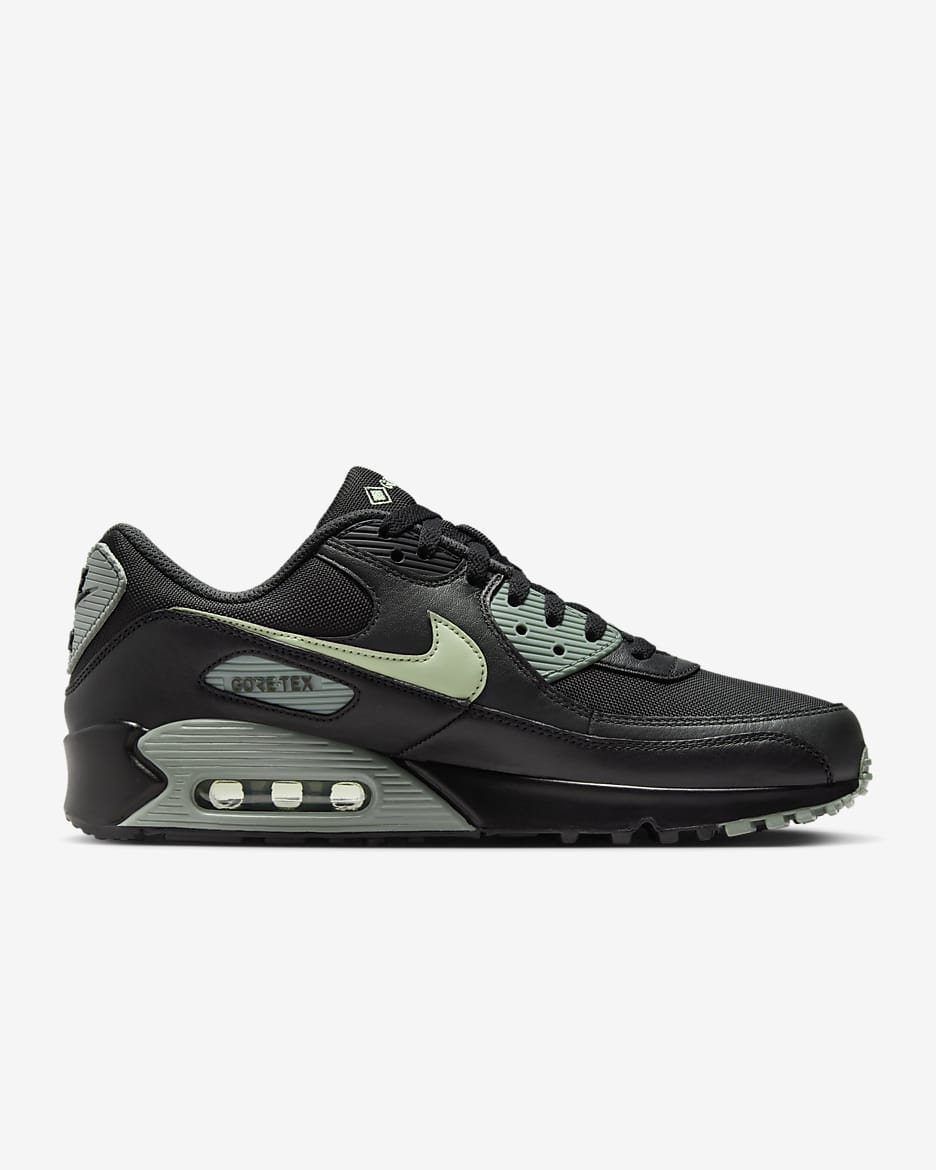 Nike Air Max 90 GORE-TEX Men's Winterized Shoes - Black/Anthracite/Mica Green/Honeydew