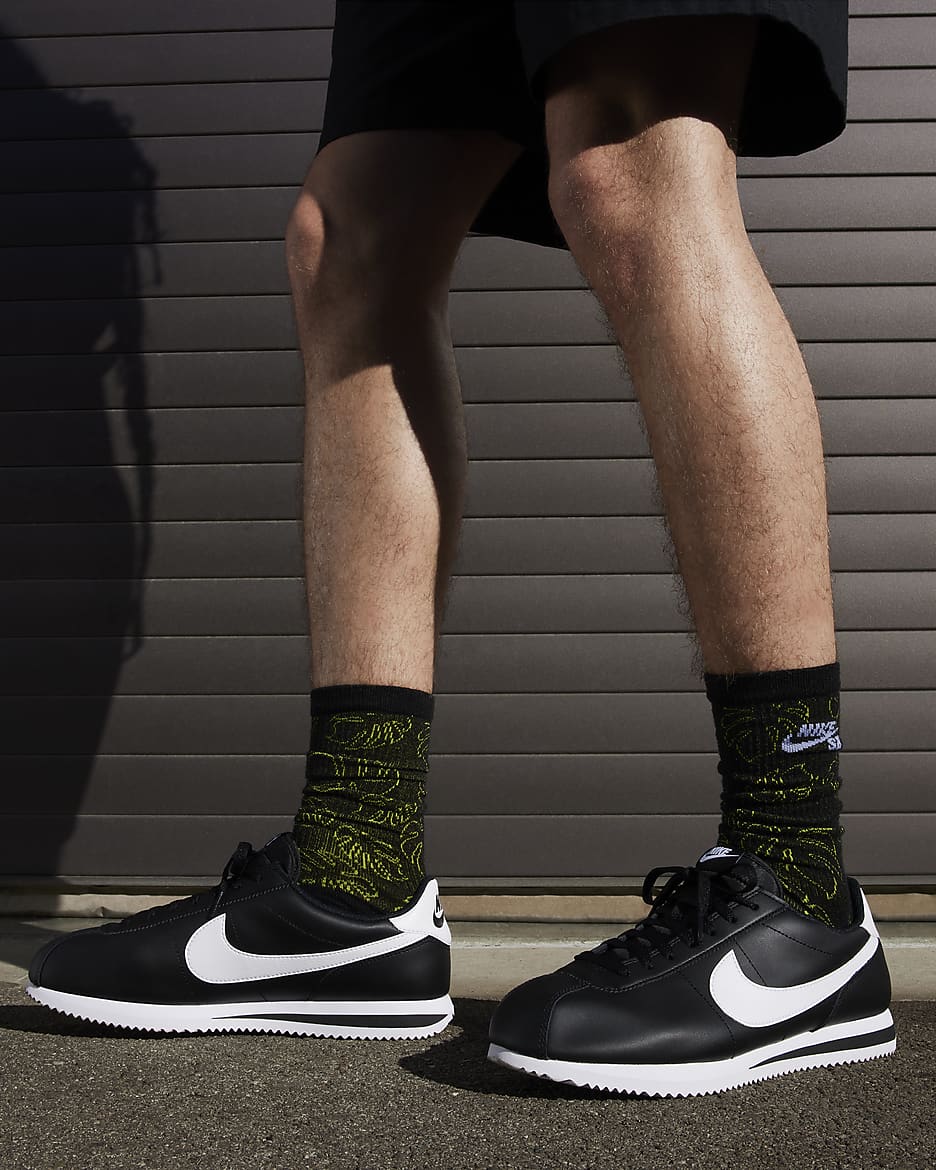 Nike Cortez Sabatilles - Home - Negre/Blanc