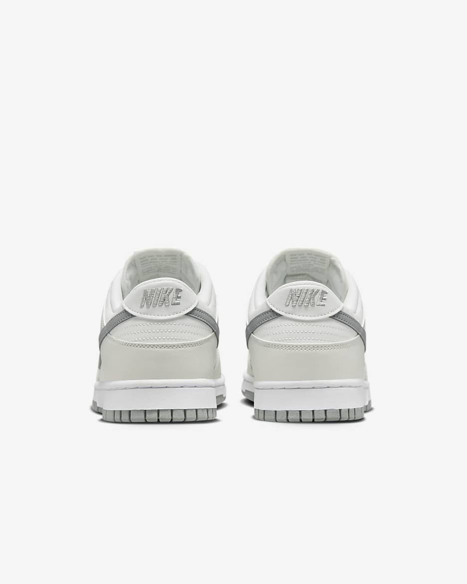 Nike Dunk Low Retro Men's Shoes - Summit White/Platinum Tint/White/Light Smoke Grey
