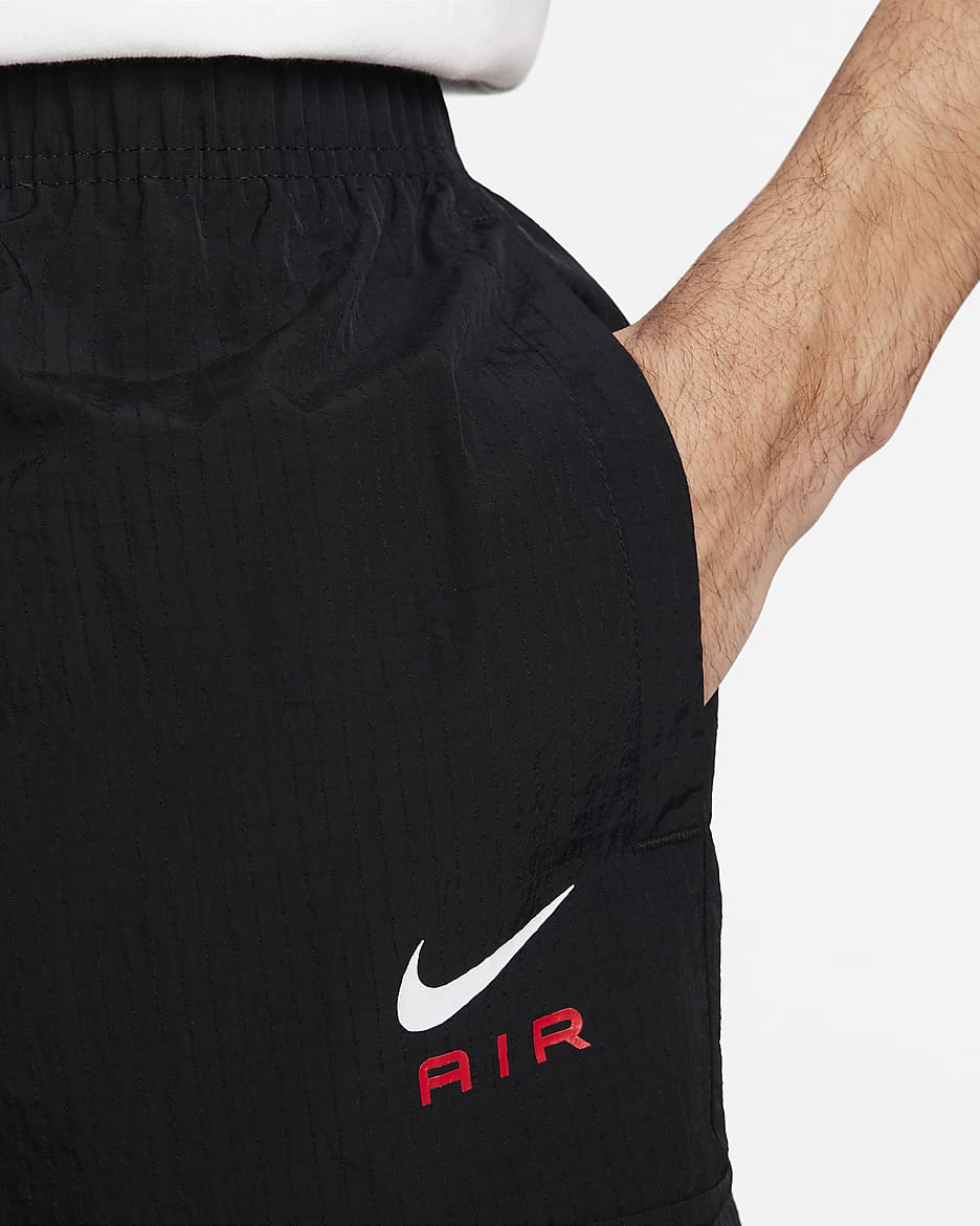 Pantaloni leggeri in tessuto Nike Air – Uomo - Nero