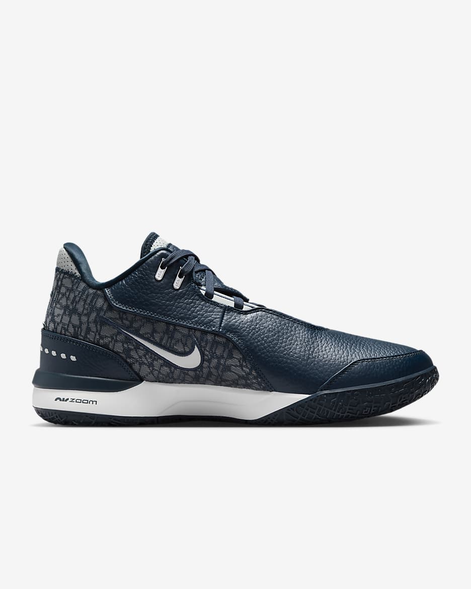 Scarpa da basket LeBron NXXT Gen AMPD - Armory Navy/Sail/Argento metallizzato/Light Silver