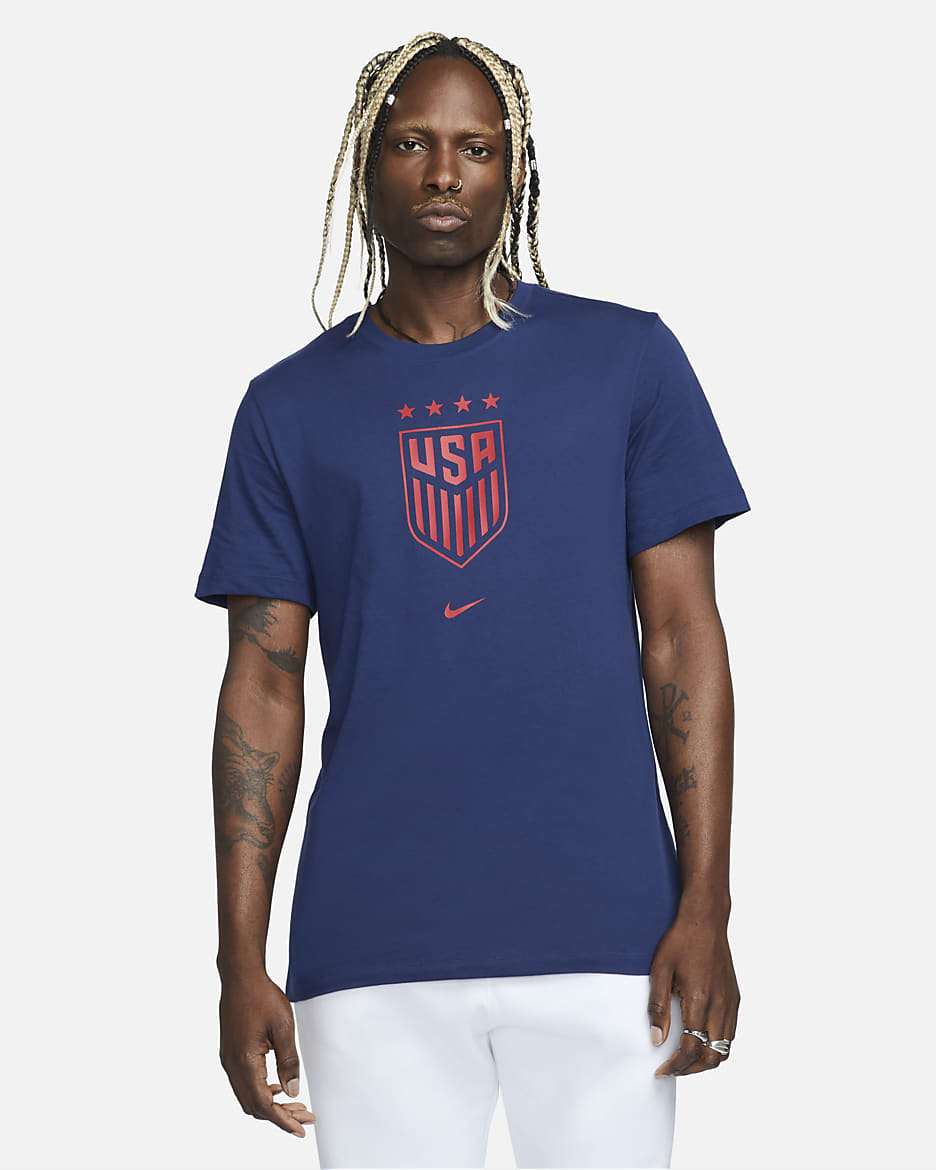 U.S. (4-Star) Men's Soccer T-Shirt - Loyal Blue