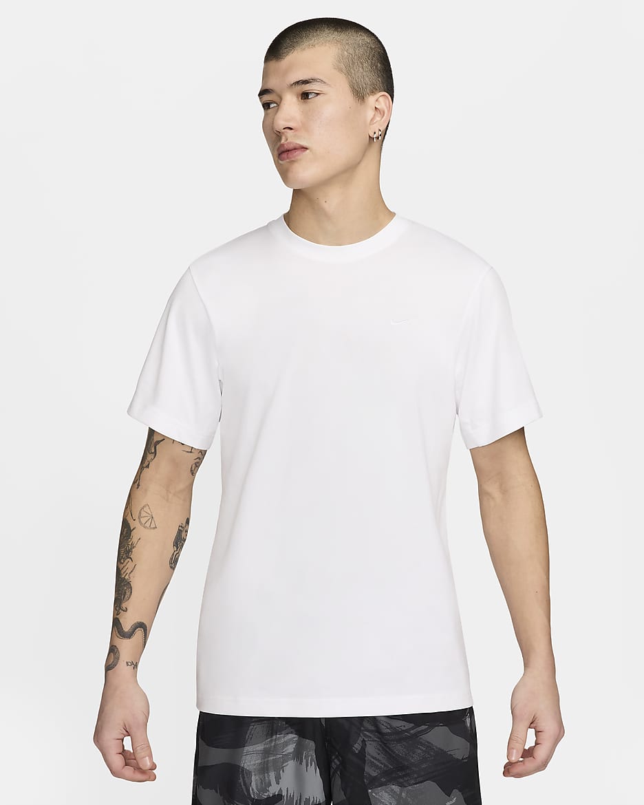 Nike Dri-FIT Primary Men's Training T-shirt - White/White