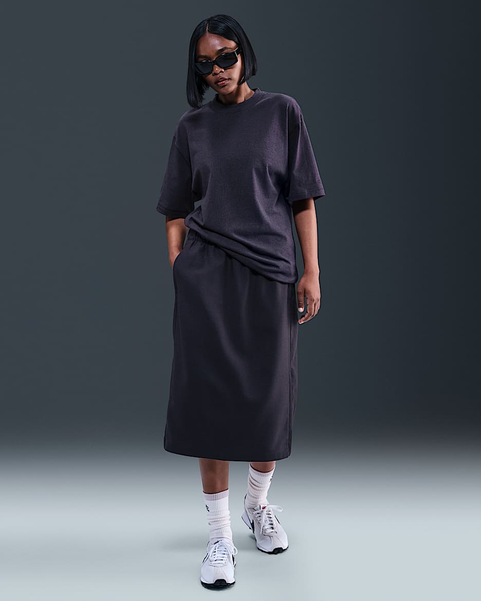 Nike Wool Classics Skirt - Cave Purple