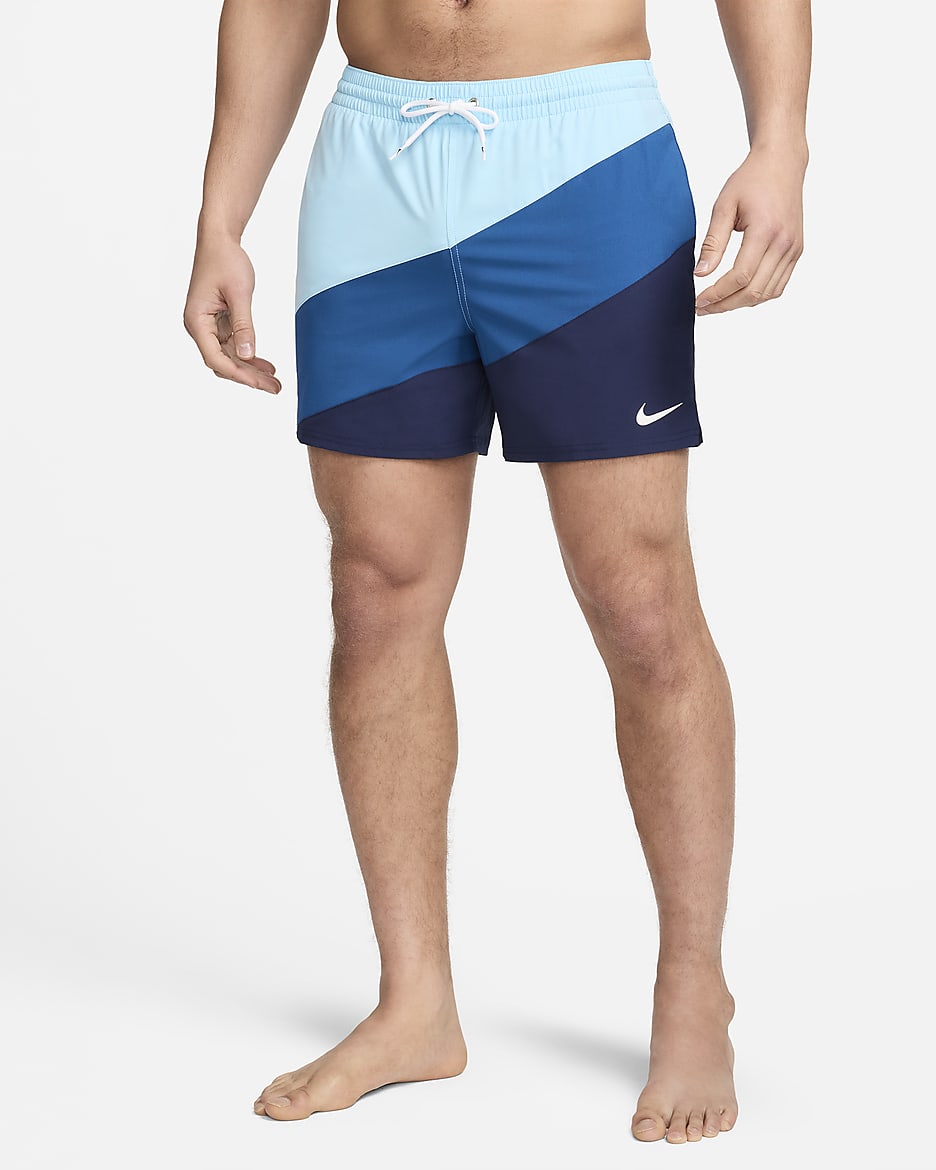 Shorts de voleibol de 13 cm para hombre Natación Nike - Azul acuario