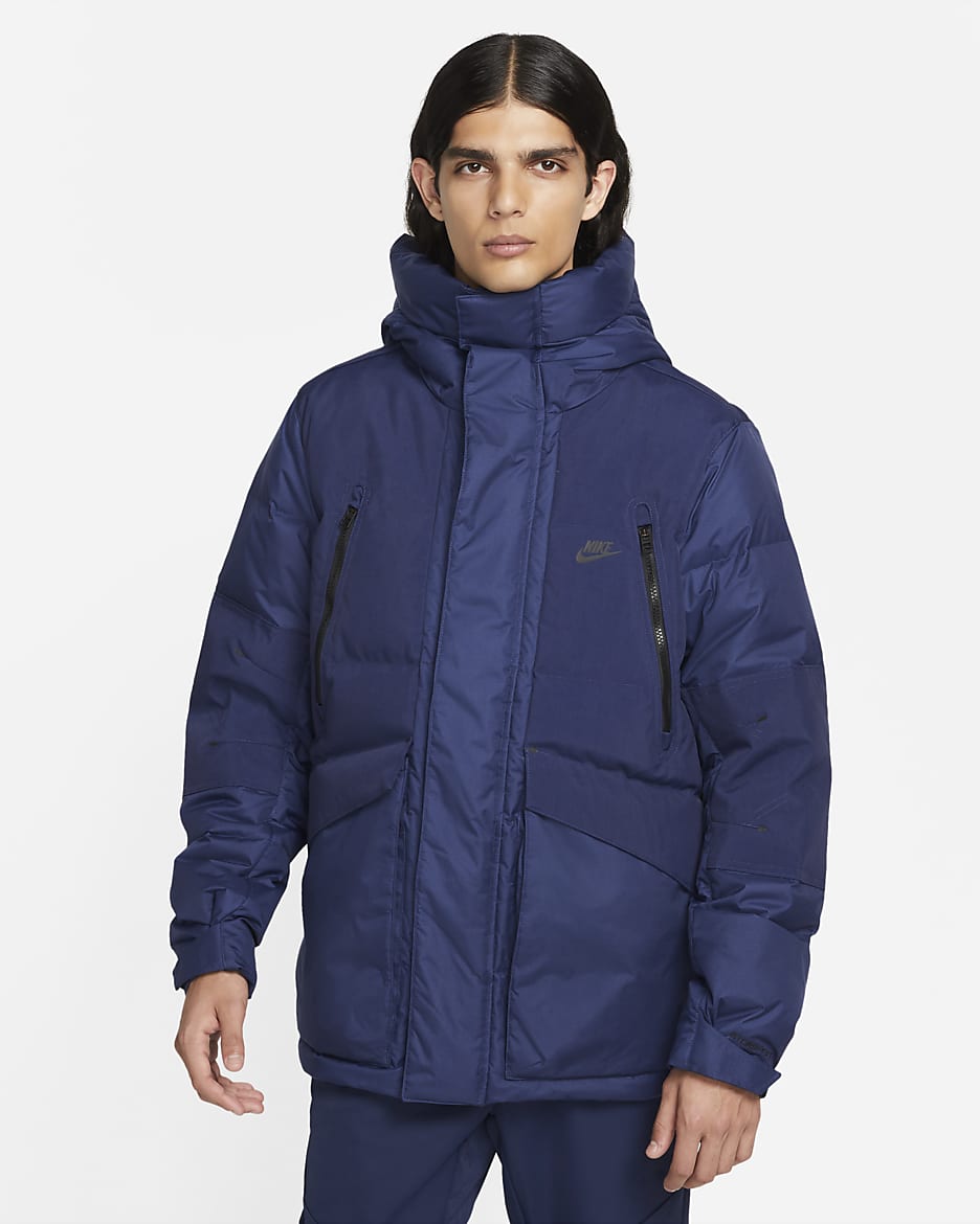 Nike Sportswear Storm-FIT City Series Men's Hooded Jacket - Midnight Navy/Black