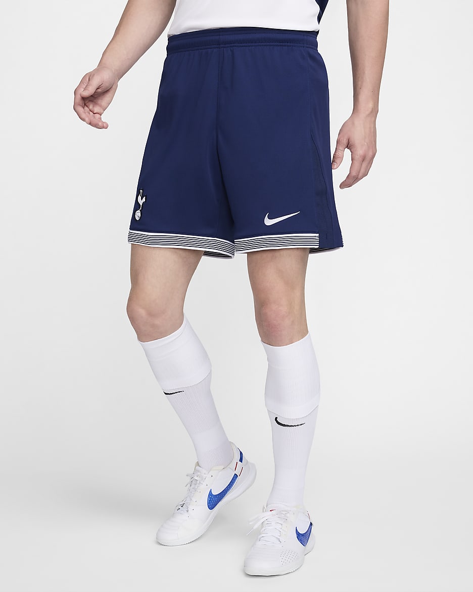 Short de foot replica Nike Dri-FIT Tottenham Hotspur 2024 Stadium Domicile pour homme - Binary Blue/Blanc