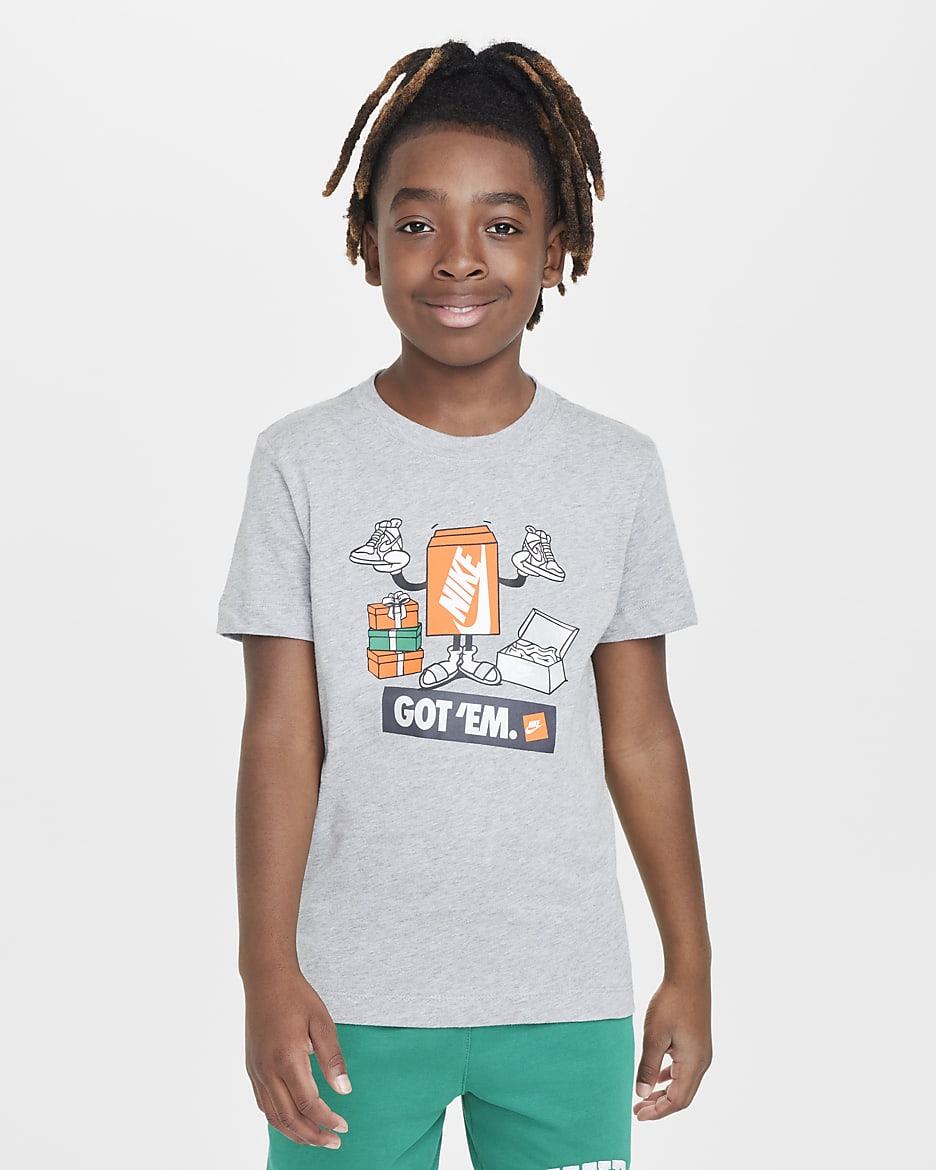 Nike Sportswear T-shirt voor kids - Dark Grey Heather