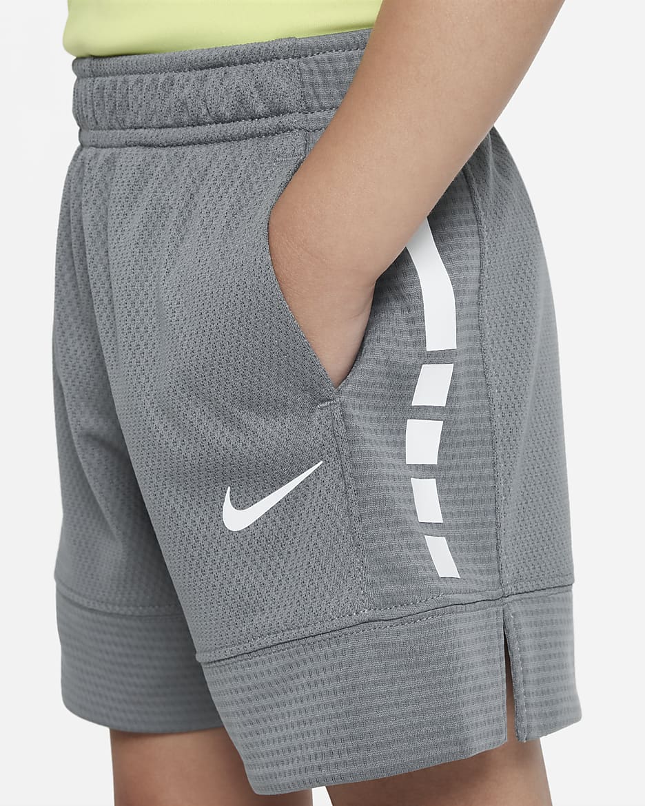 Nike Dri-FIT Elite Toddler Shorts - Smoke Grey