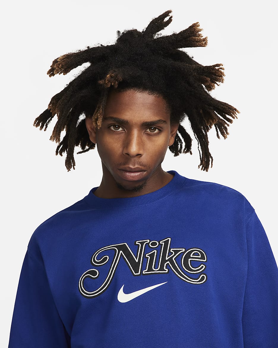 nike sweatshirt essential fleece crew