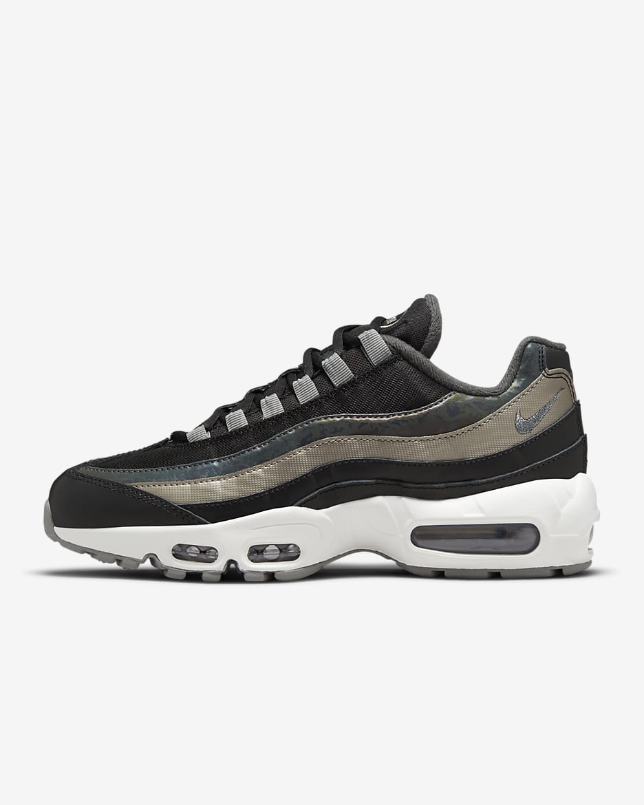 Calzado para mujer Nike Air Max 95 - Negro/Blanco cumbre/Antracita/Peltre metalizado