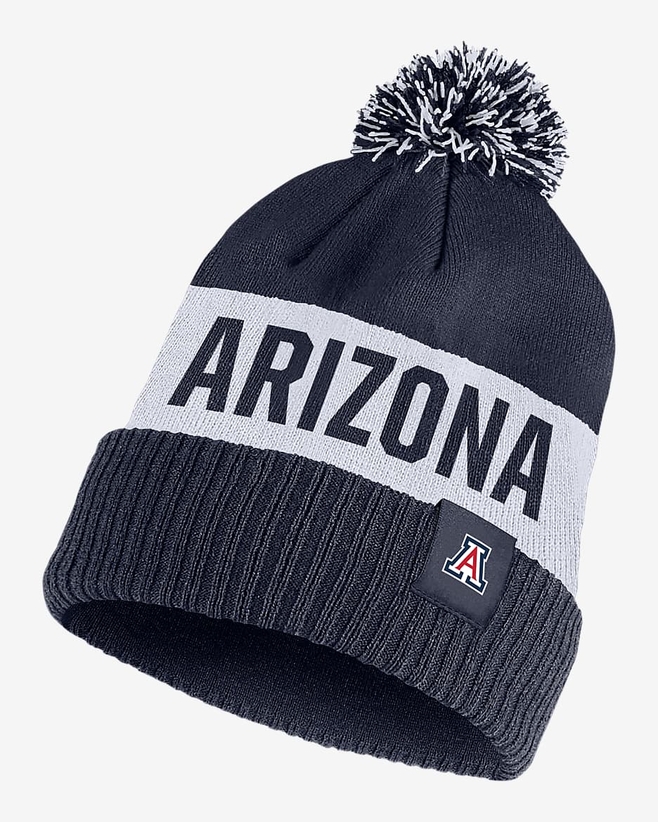 Arizona Nike College Beanie - Navy