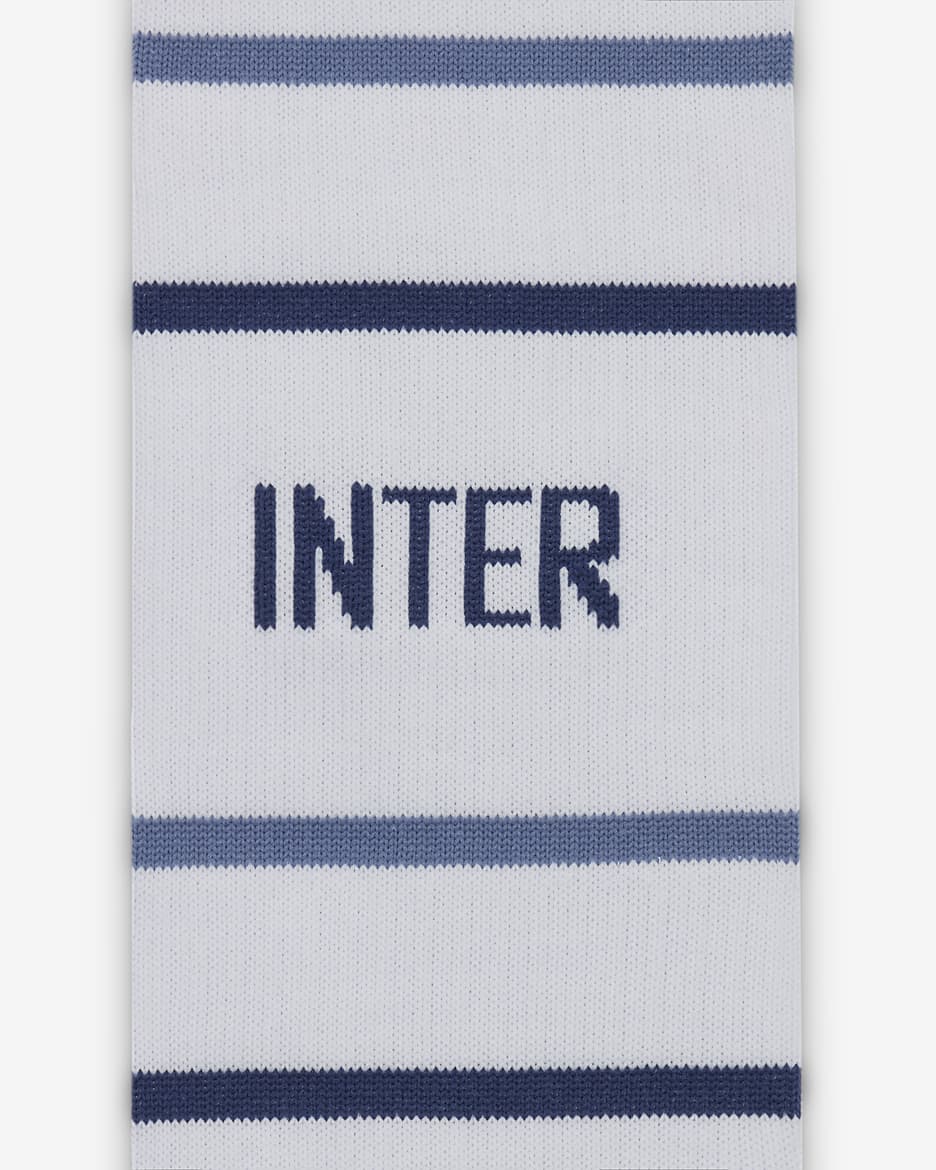 Inter Milan Strike Home/Away Nike Dri-FIT Football Knee-High Socks - Iris Whisper/Diffused Blue/Midnight Navy/Midnight Navy