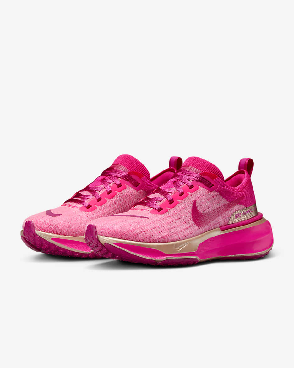 Nike Invincible 3 Women's Road Running Shoes - Fierce Pink/Pink Spell/Pink Blast/Fireberry