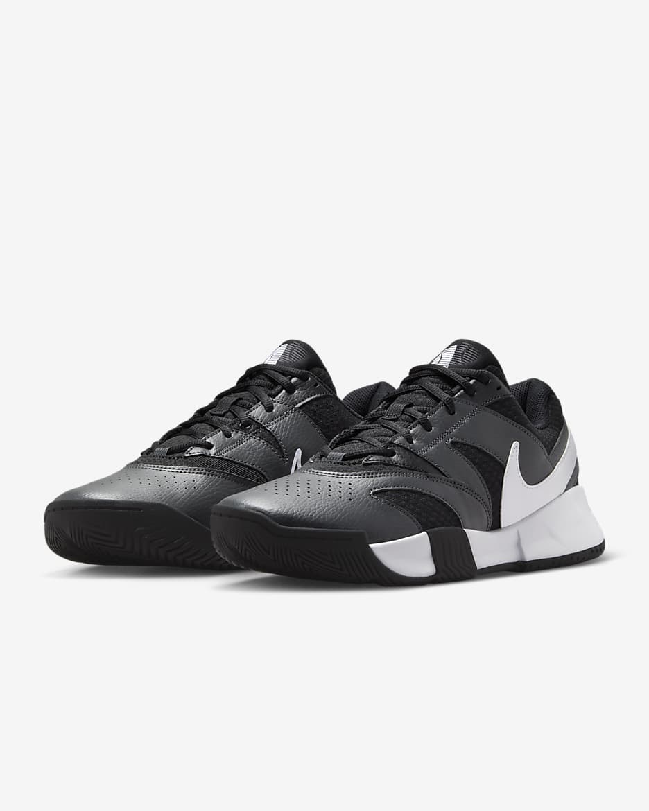 Calzado de tenis para hombre NikeCourt Lite 4 - Negro/Antracita/Blanco