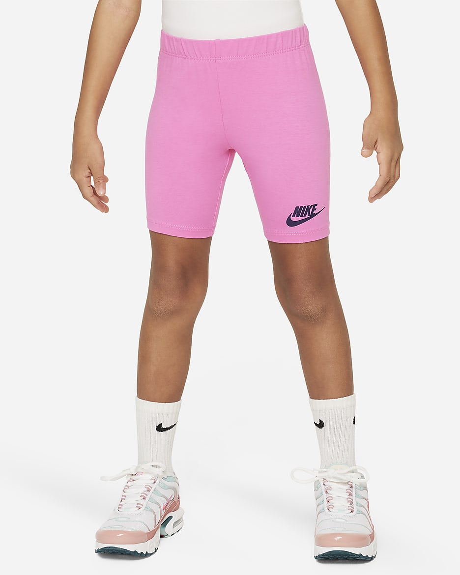 Nike Happy Camper Little Kids' Bike Shorts Set - Playful Pink