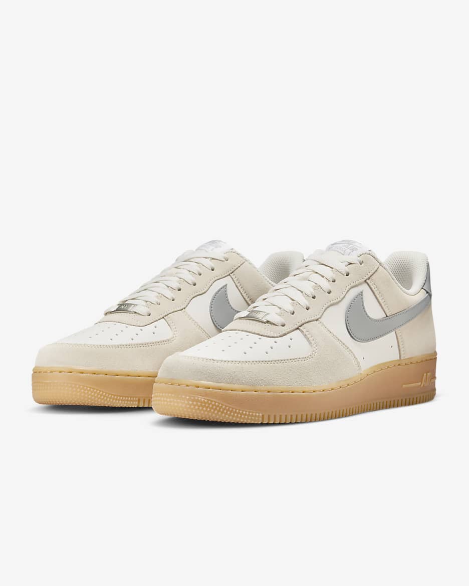 Nike Air Force 1 '07 LV8 Men's Shoes - Phantom/Gum Yellow/Summit White/Light Smoke Grey