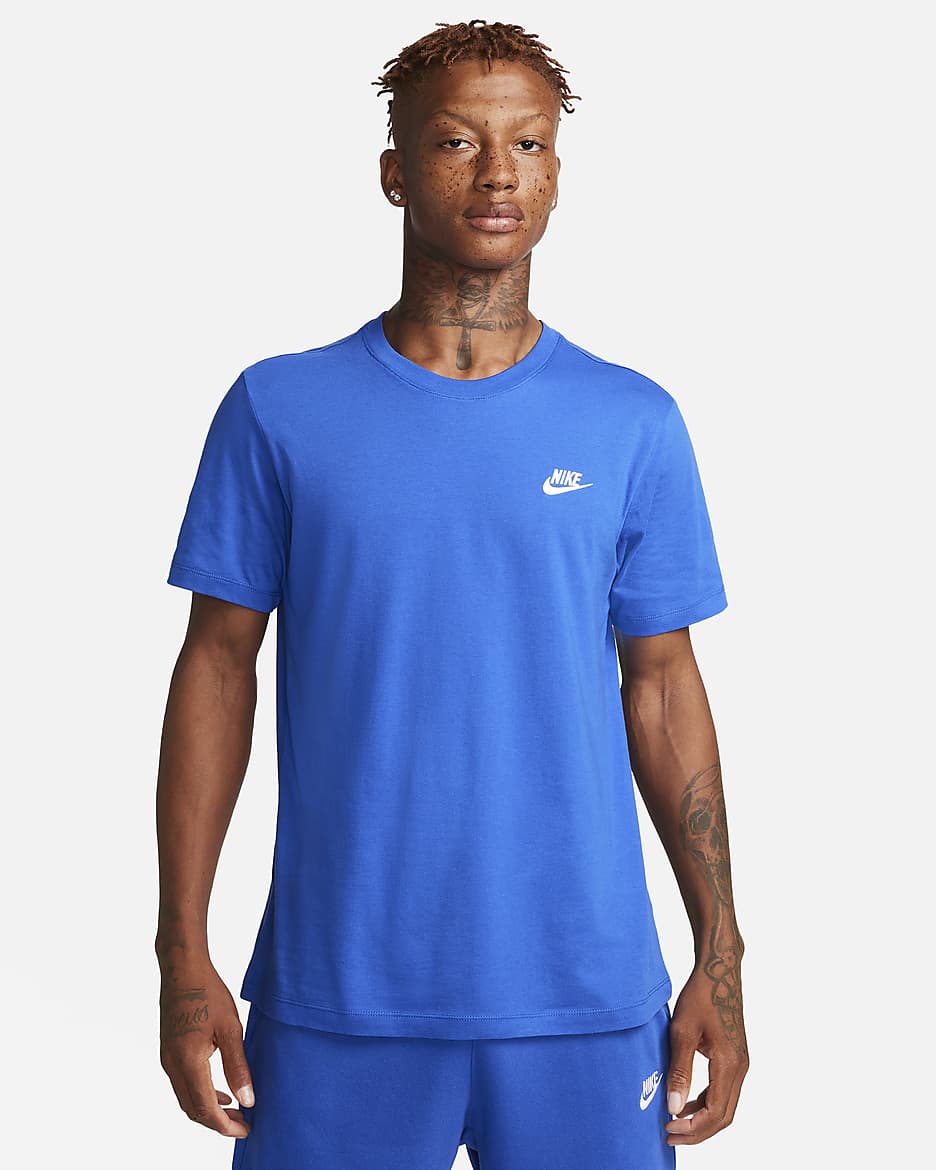 Nike Sportswear Club Men's T-Shirt - Game Royal