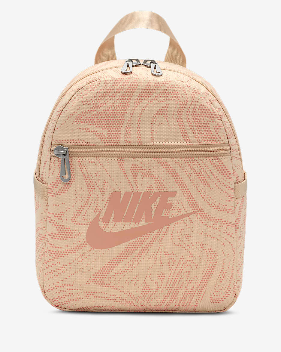 Nike Sportswear Futura 365 Women's Mini Backpack (6L) - Sand Drift/Rose Gold/Rose Gold