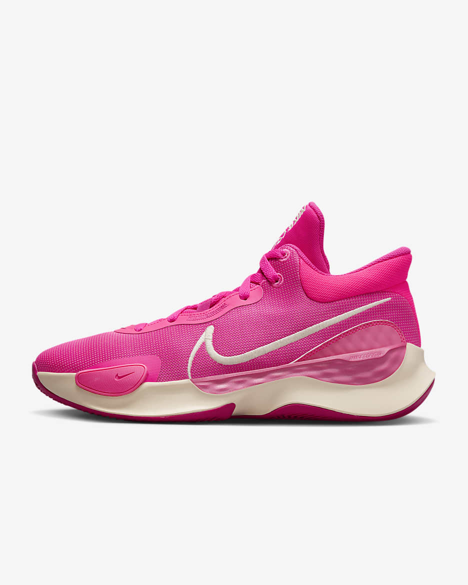 Nike Elevate 3 Basketball Shoes - Fierce Pink/Fireberry/Hyper Pink/Guava Ice