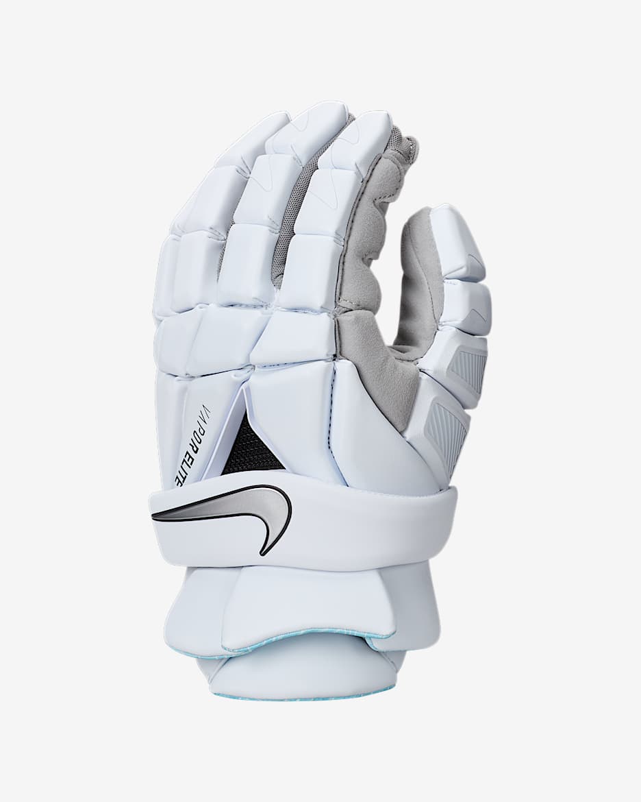 Guantes de lacrosse Nike Vapor Elite - Blanco