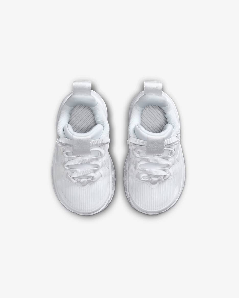 Nike Star Runner 4 Baby/Toddler Shoes - White/White/Pure Platinum/White