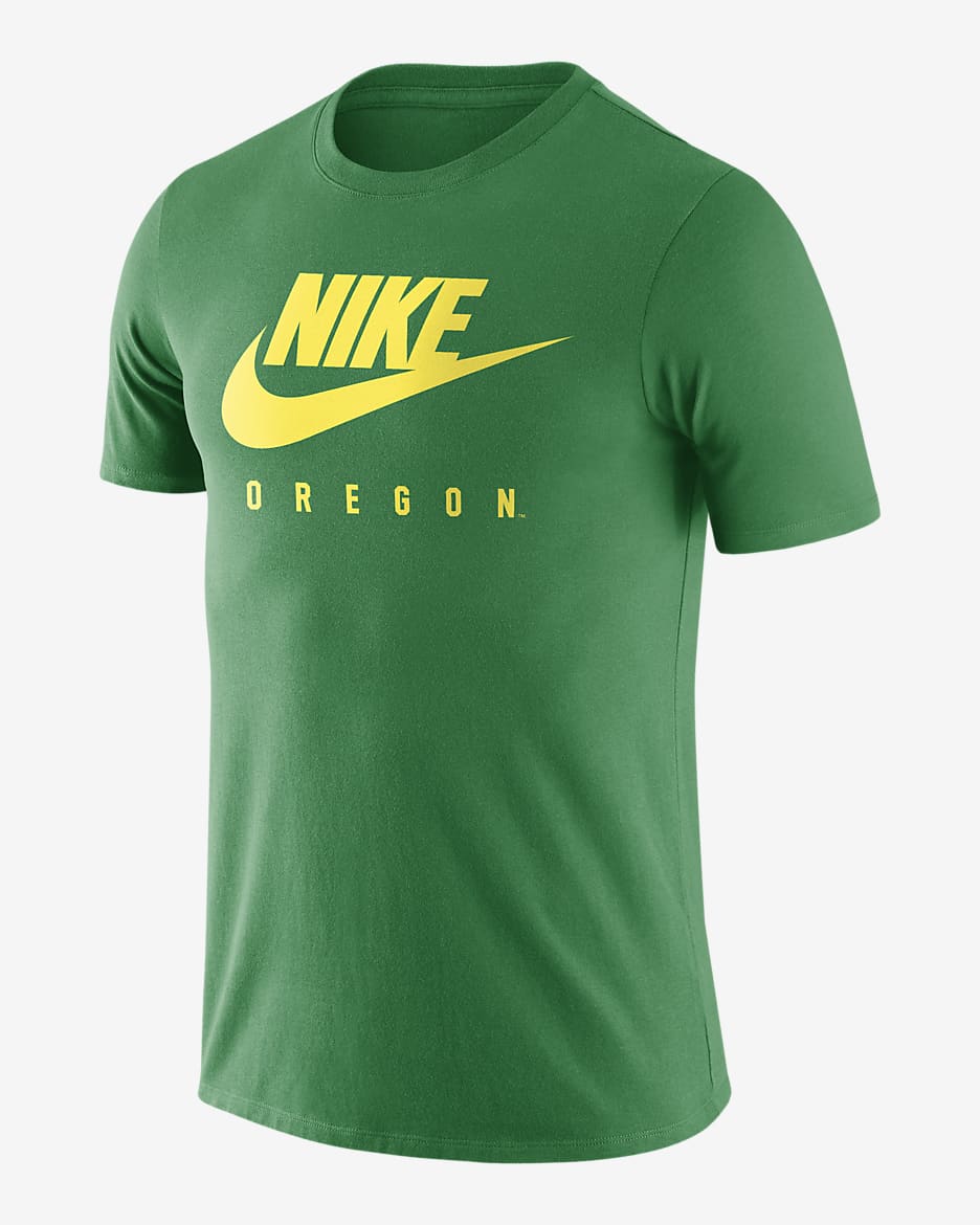 Nike College (Oregon) Men's T-Shirt - Apple Green