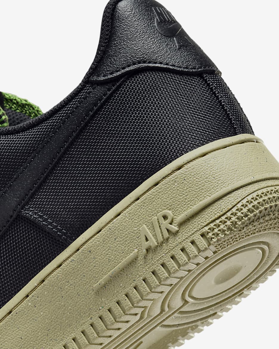 Nike Air Force 1 '07 LV8 Men's Shoes - Black/Neutral Olive/Chlorophyll/Black