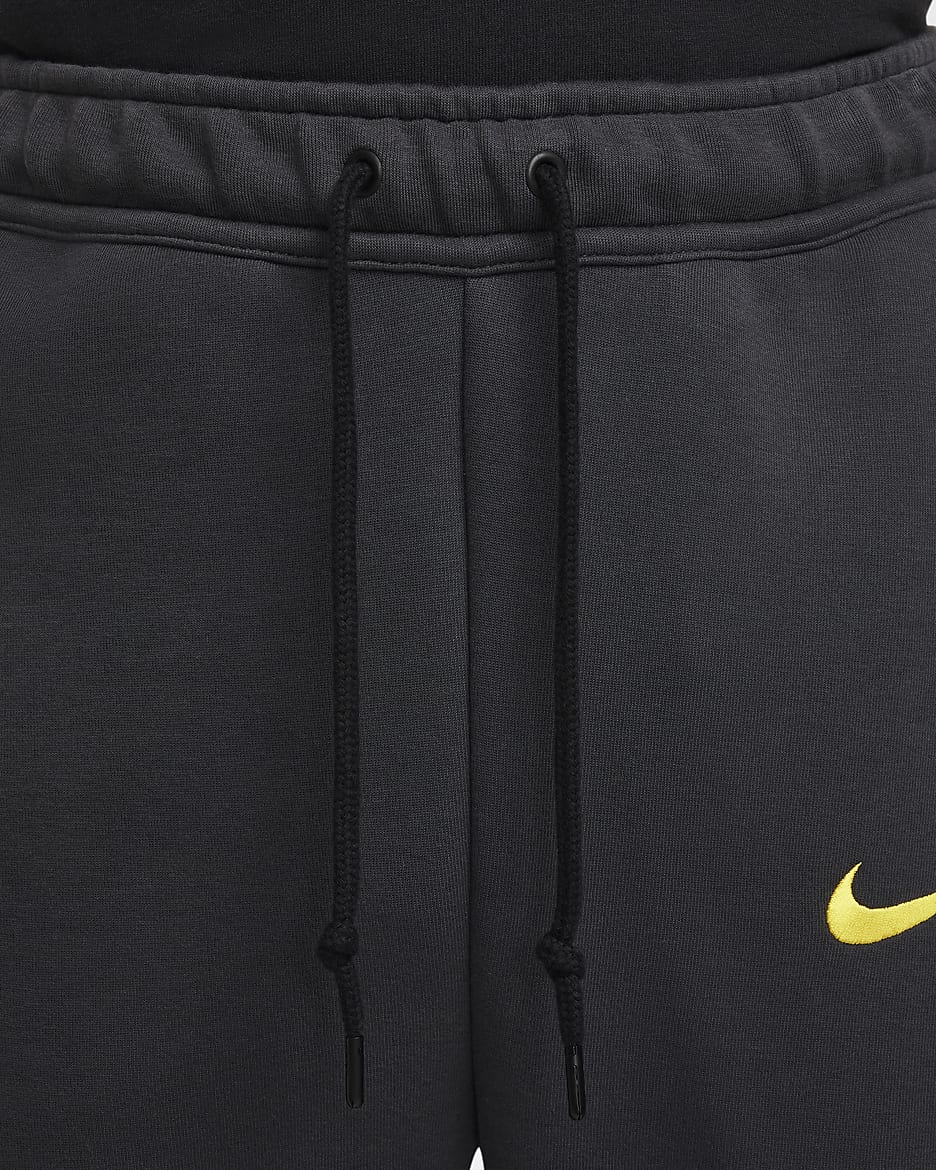 FC Liverpool Tech Third Nike Fleece-Fußballjogger (Herren) - Dark Smoke Grey/Chrome Yellow